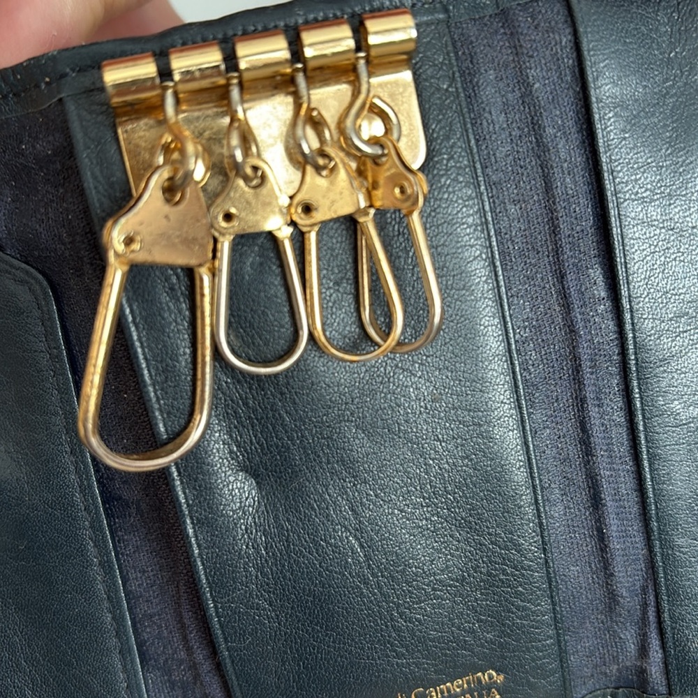 ROBERTA DI CAMERINO leather key case made in Italy - Picture 7 of 9